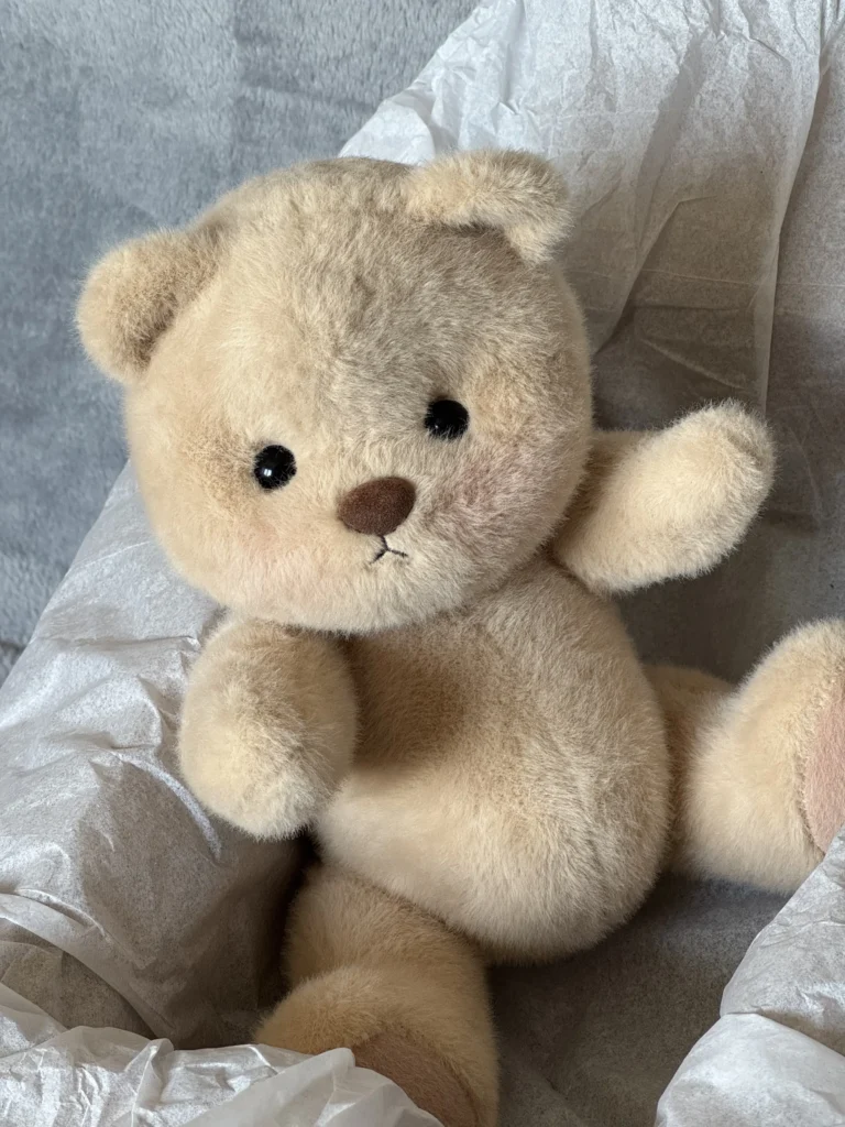 Petit Nounours, ours en peluche articulé à habiller